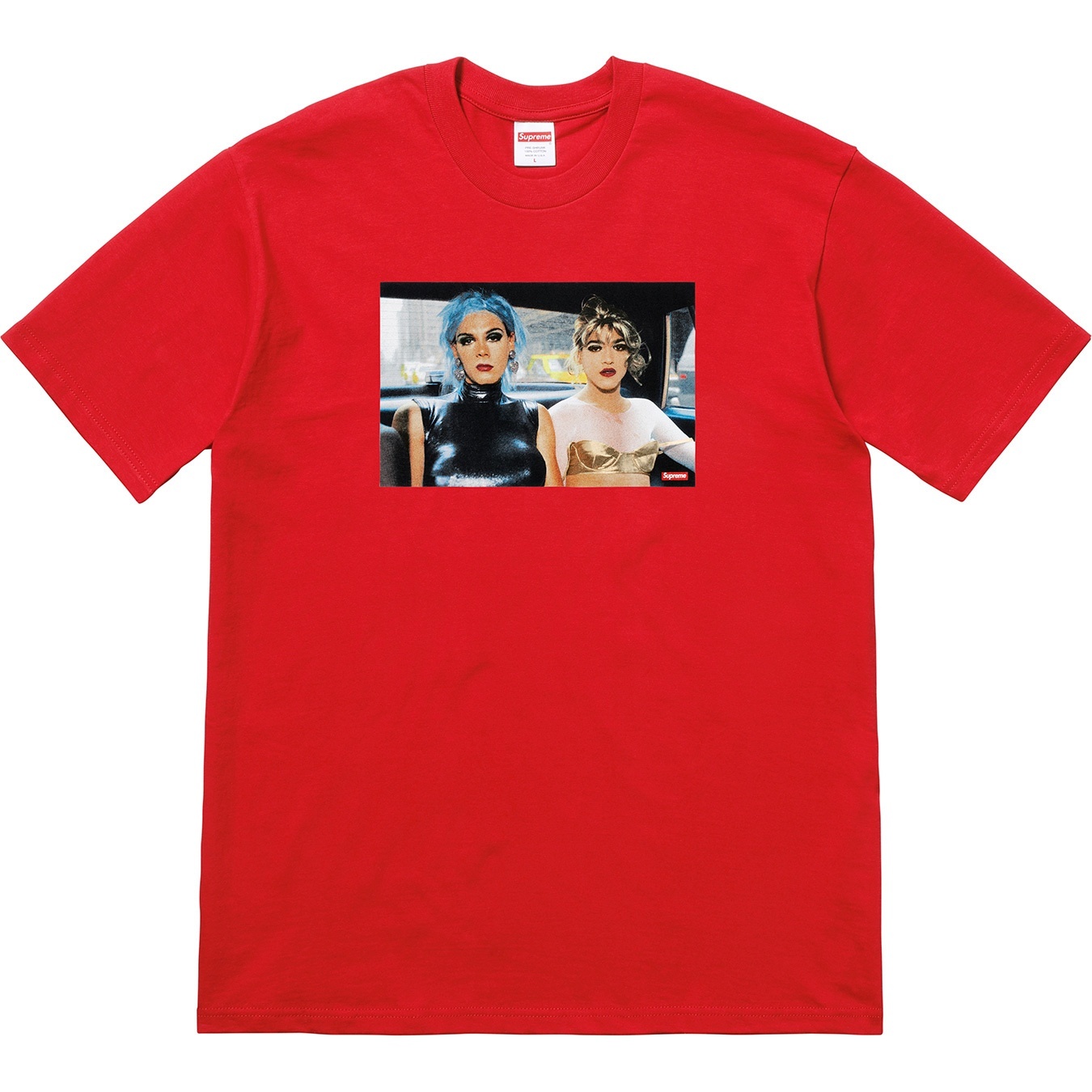 Nan Goldin/Supreme Misty and Jimmy Paulette Tee view 2